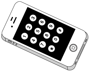 Cell phone icon for Rstearns Graphics Contact page