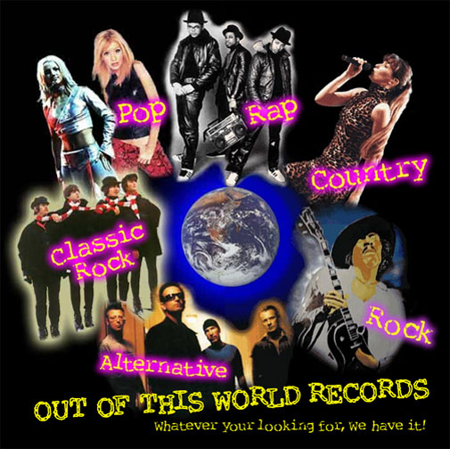 Link to: Music store "Out Of This World Records", business web site