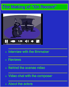 website using yellow, green and blue colors