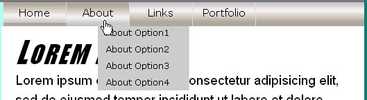 Drop-down menu in IE6