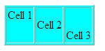 Vertical alignment in table cells