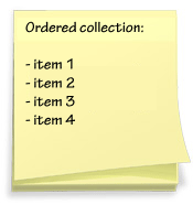 Ordered collection