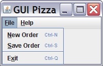 The File menu