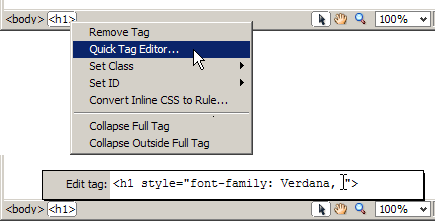 Quick Tag Editor