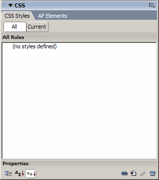CSS Styles panel