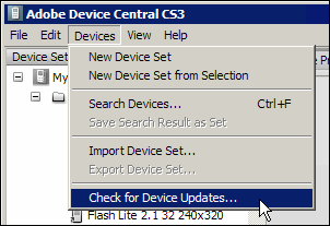 Check for Device Updates