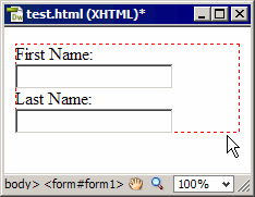 Form outline