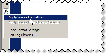 Apply Source Formatting