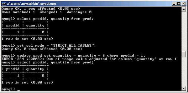 Enforcing data validation checks in MySQL 