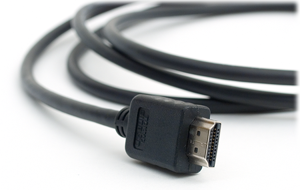 An HDMI connector