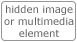 hidden image or multimedia element